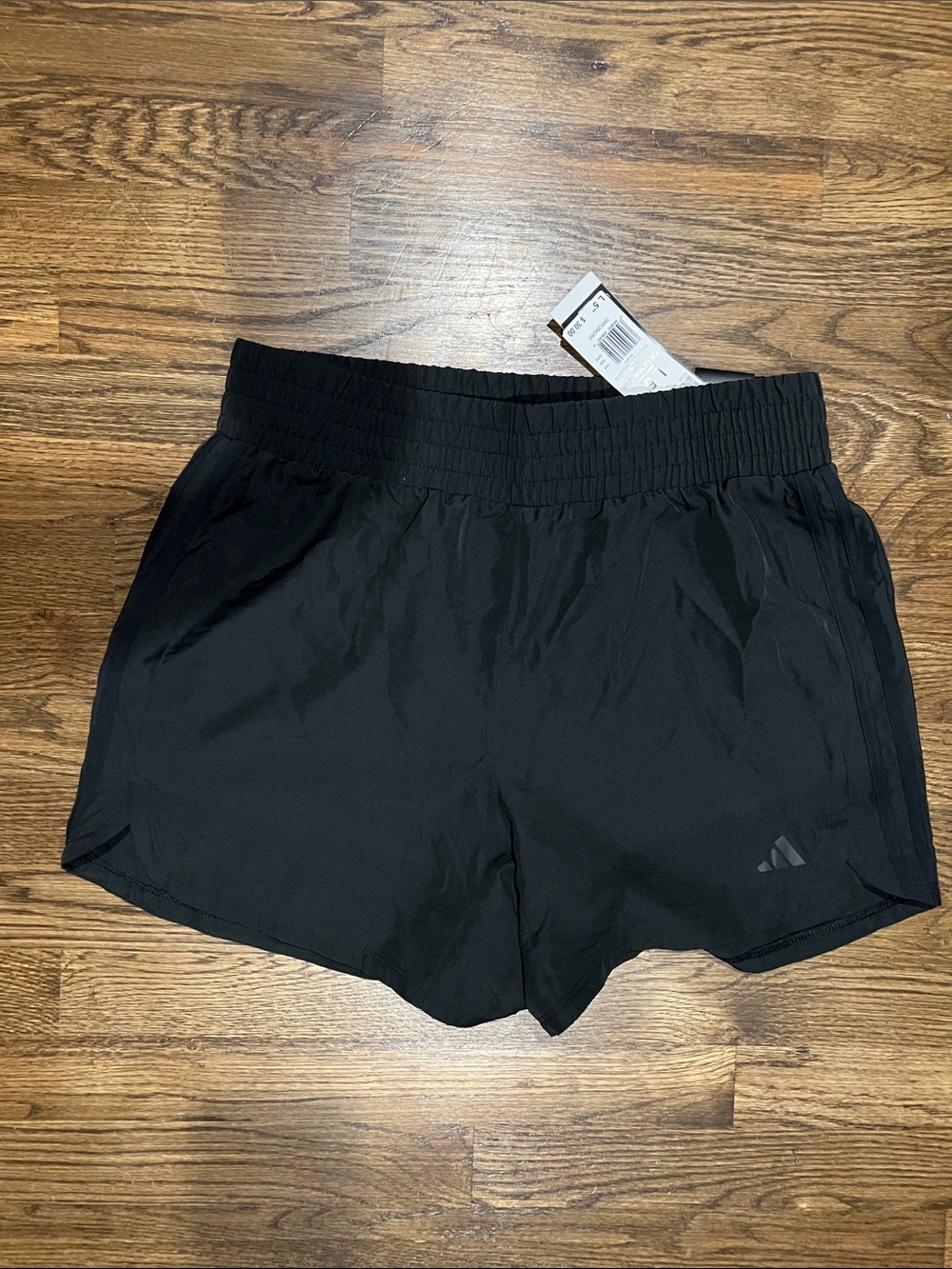 adidas Women's Black Athletic Running Shorts